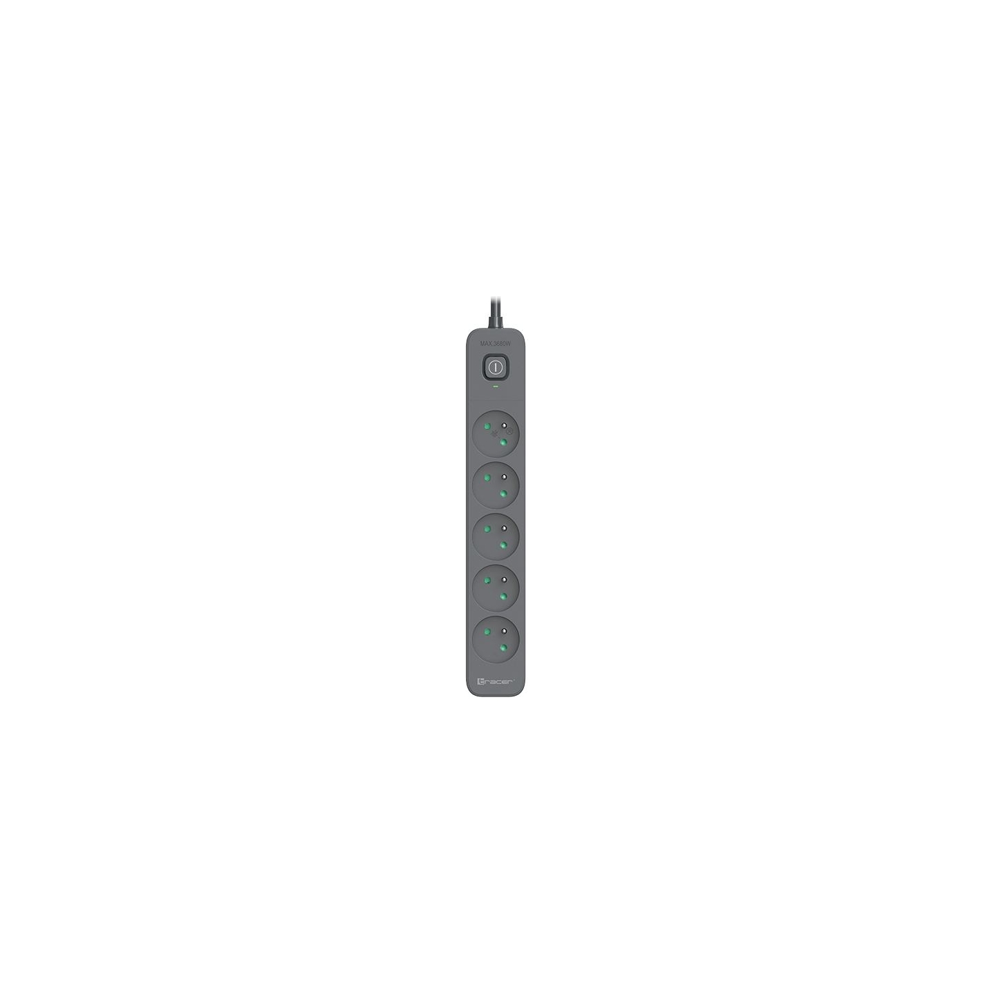 Tracer 47429 Zebra mobile ready 1.5m (5 outlets + 2USB 2,1A)