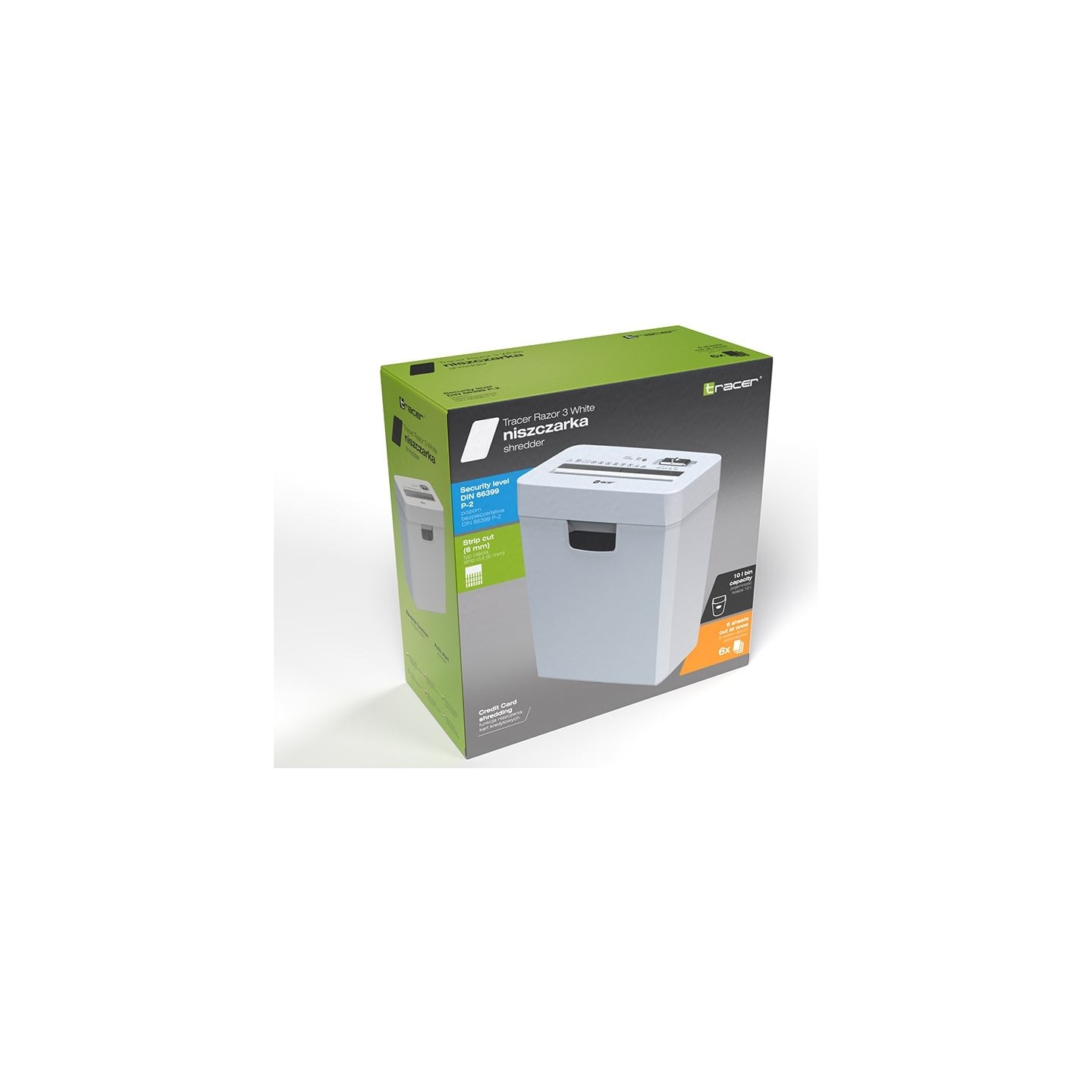 Tracer 47584 White Shredder