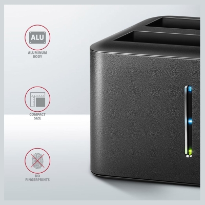 Axagon ADSA-D25, USB 3. 2 Gen 1 2xSata 6G 2.5in