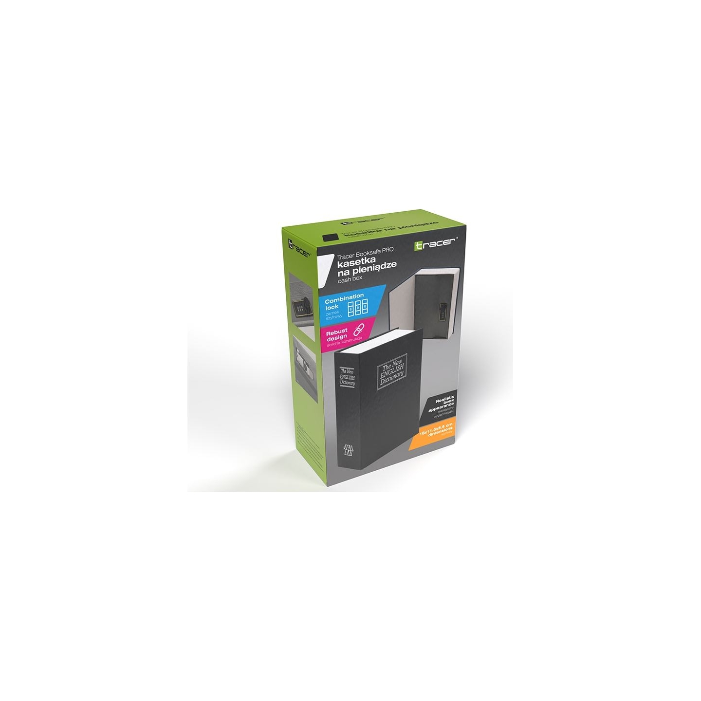 Tracer 47654 BookSafe Pro Money Box