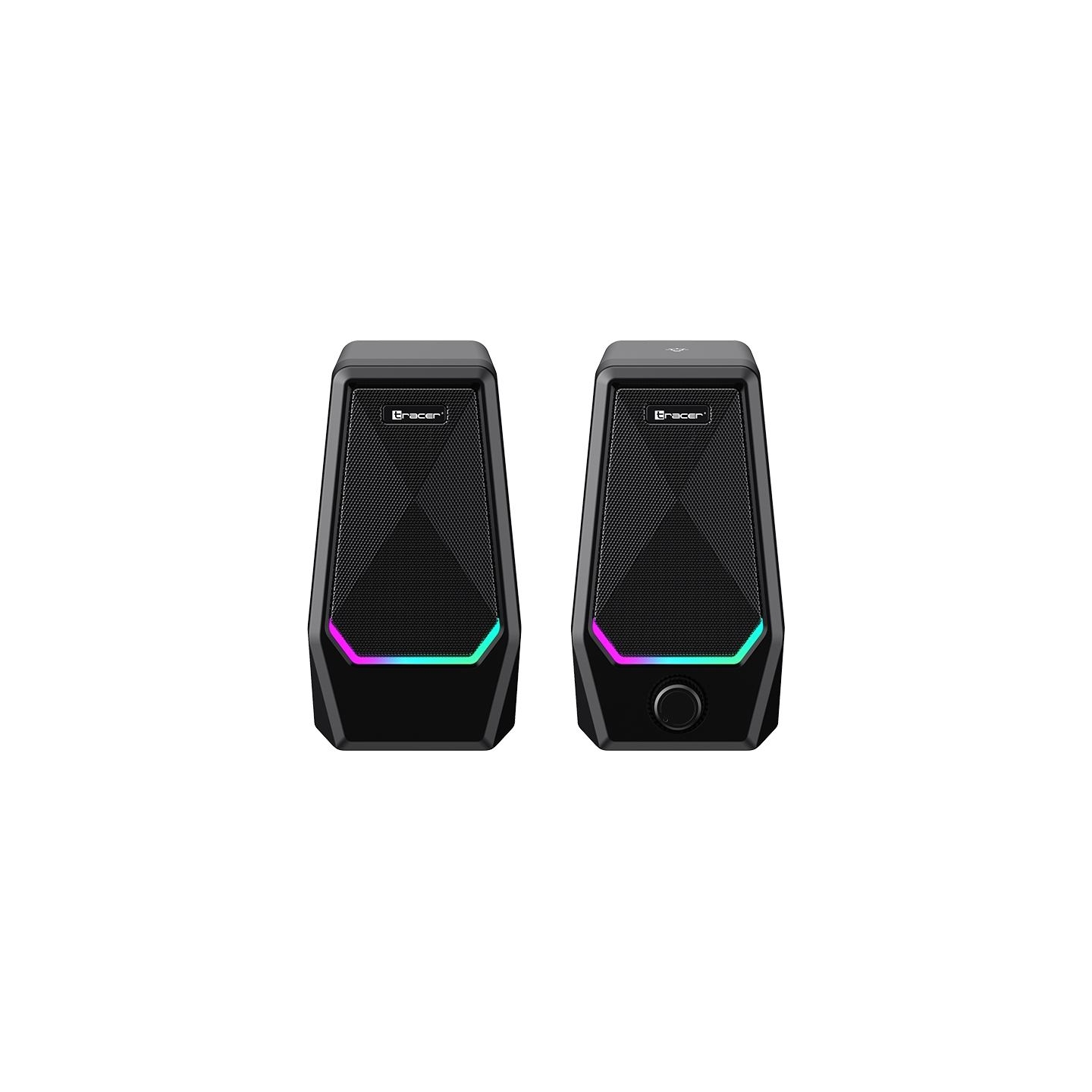 Tracer 47764 Loop 2 RGB USB Multimedia Speakers 2.0