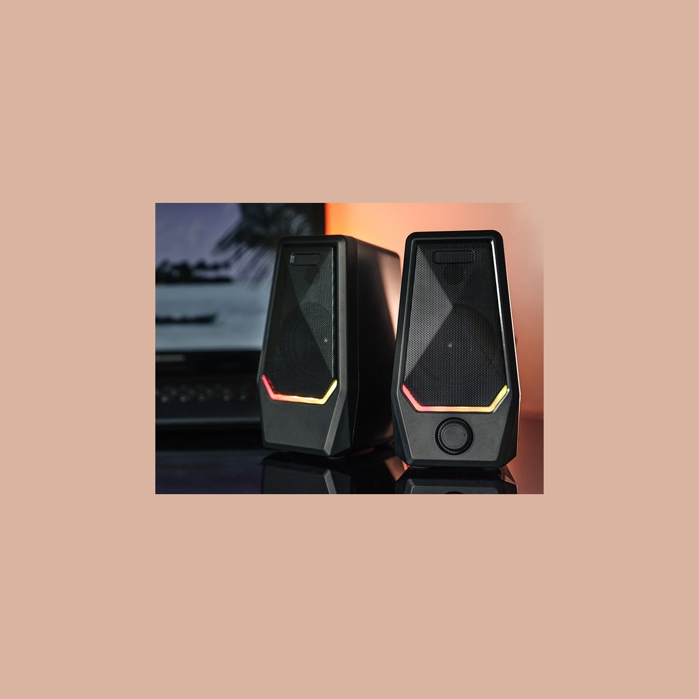 Tracer 47764 Loop 2 RGB USB Multimedia Speakers 2.0