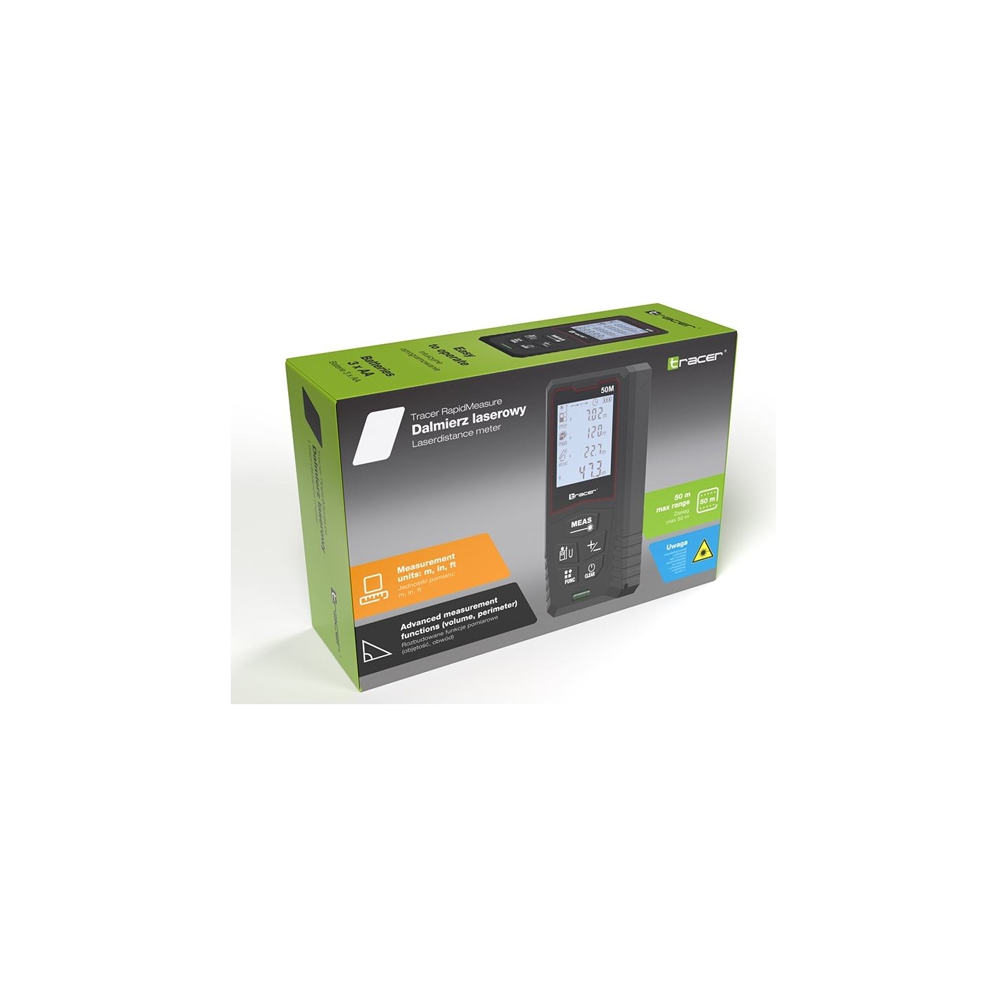 Tracer 47683 Rapid Measure Laser Distance Meter