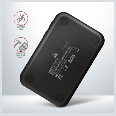 Axagon ADSA-D25, USB 3. 2 Gen 1 2xSata 6G 2.5in