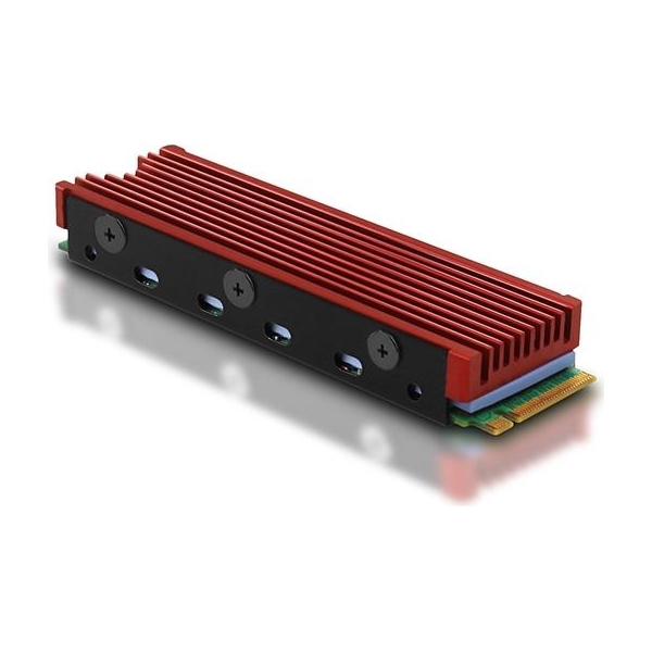 Axagon CLR-M2 passive - M.2 SSD, 80mm SSD, ALU body, silicone thermal pads
