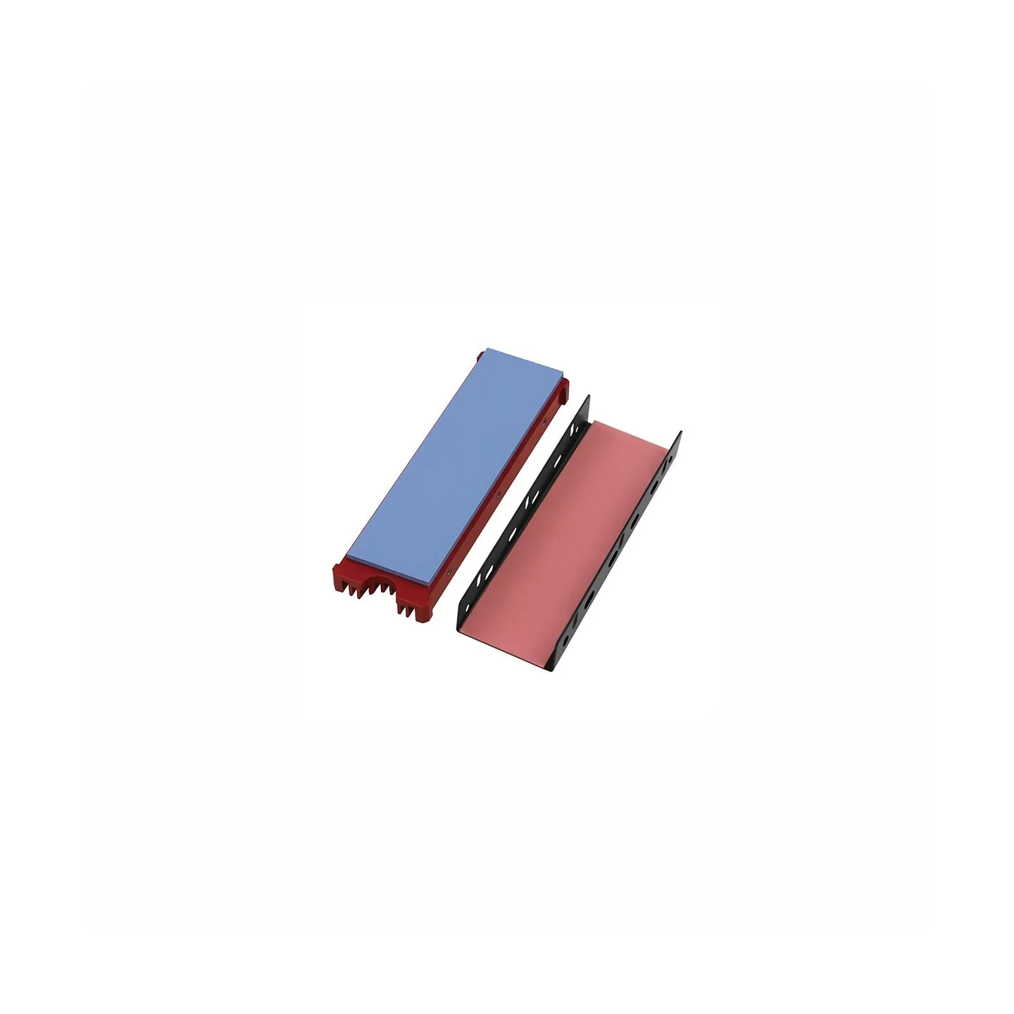 Axagon CLR-M2 passive - M.2 SSD, 80mm SSD, ALU body, silicone thermal pads