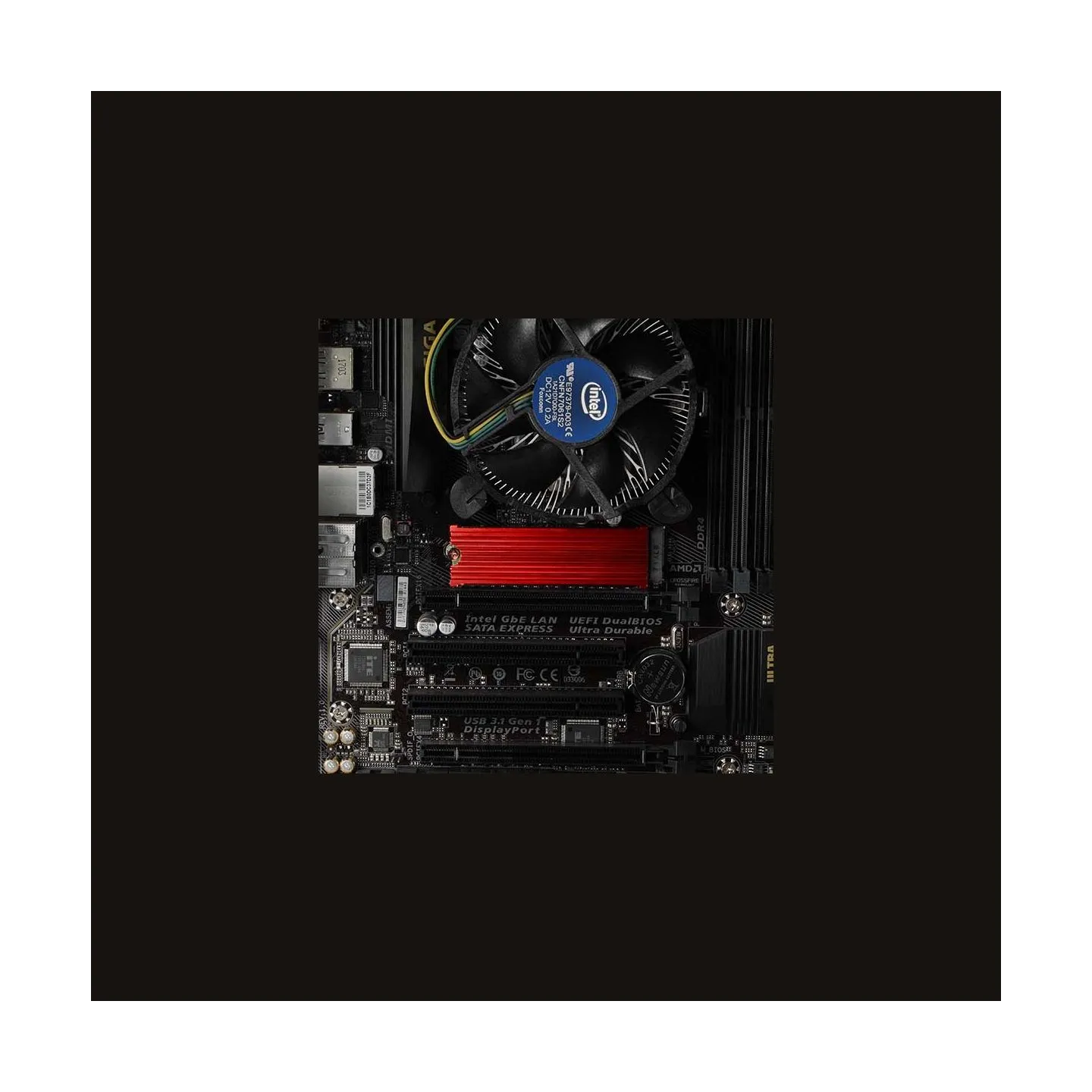 Axagon CLR-M2 passive - M.2 SSD, 80mm SSD, ALU body, silicone thermal pads