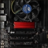 Axagon CLR-M2 passive - M.2 SSD, 80mm SSD, ALU body, silicone thermal pads