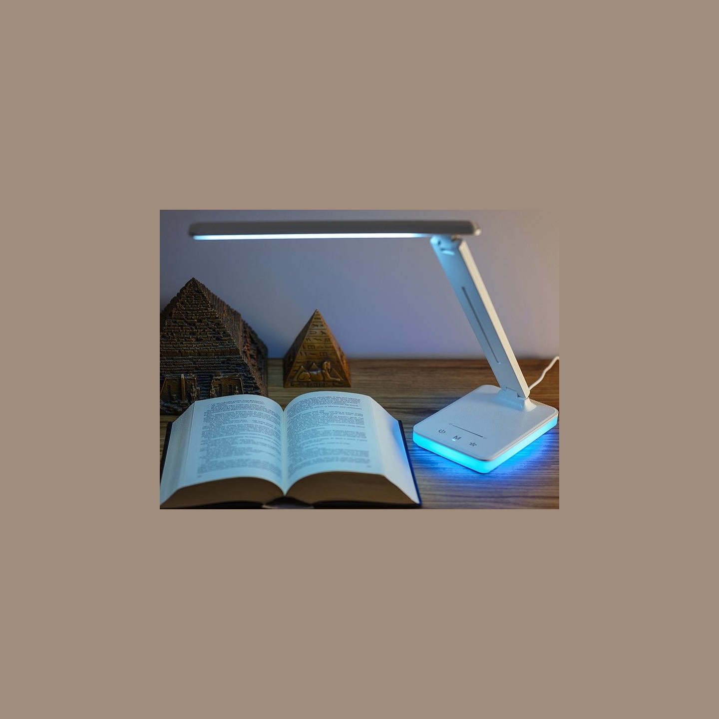 Tracer 47705 Prisma White  LED  Desk Lamp