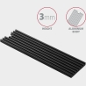 Axagon CLR-M2L3 passive - M.2 SSD, 80mm SSD, ALU body, silicone thermal pads, height 3mm