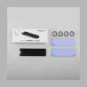 Axagon CLR-M2L3 passive - M.2 SSD, 80mm SSD, ALU body, silicone thermal pads, height 3mm