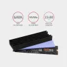 Axagon CLR-M2L10 passive - M.2 SSD, 80mm SSD, ALU body, silicone thermal pads, height 10mm