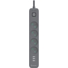 Tracer 47685 Power Line+ 5m (4 sockets +3x USB A)