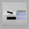 Axagon CLR-M2L10 passive - M.2 SSD, 80mm SSD, ALU body, silicone thermal pads, height 10mm