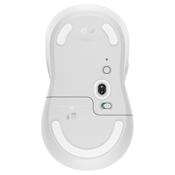 Logitech M650L Signature Bluetooth Mouse - OFF-WHITE