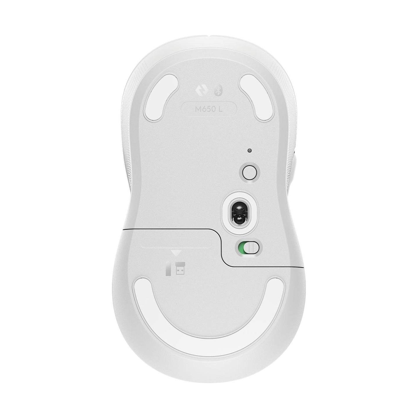 Logitech M650L Signature Bluetooth Mouse - OFF-WHITE