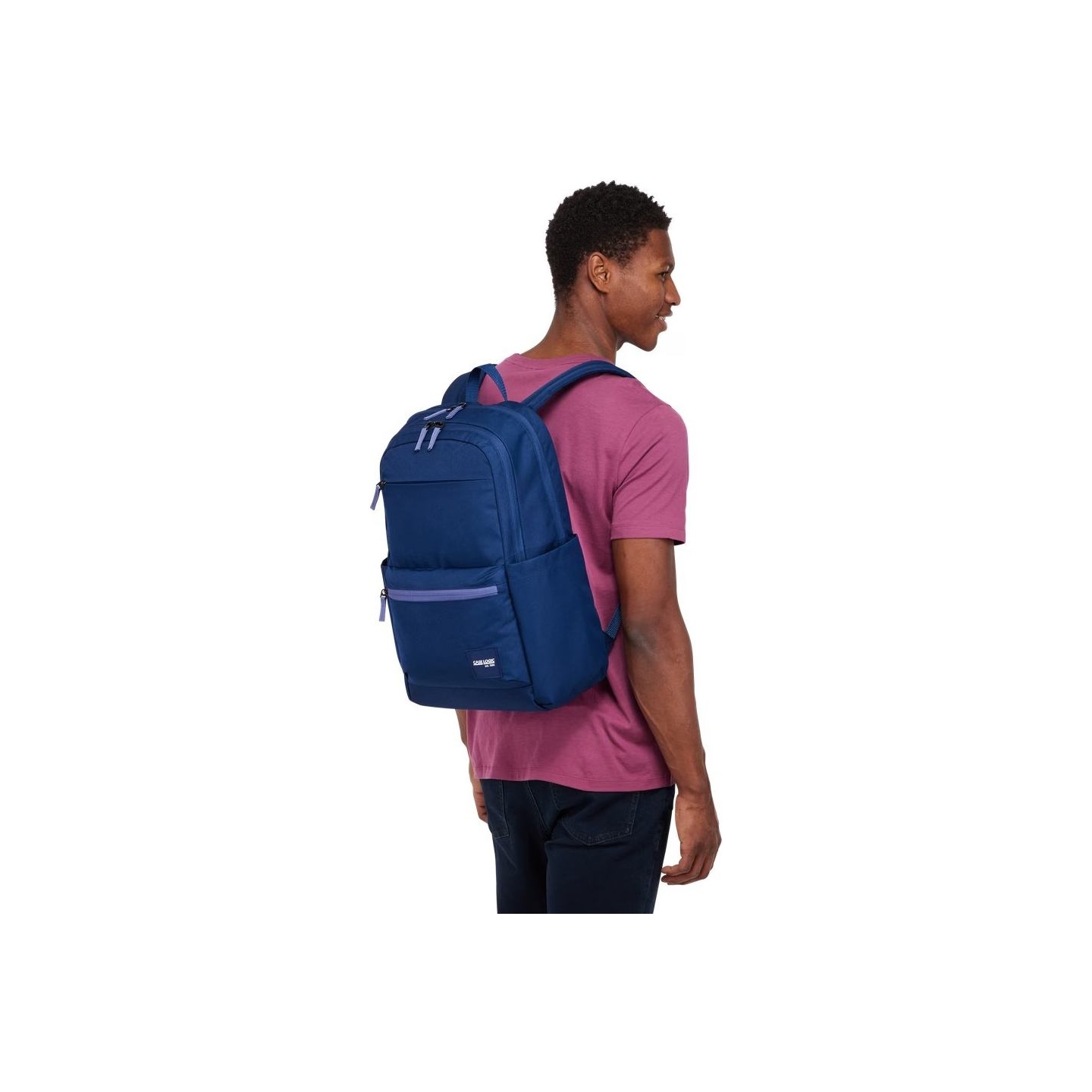 Case Logic 5197 Uplink recycled laptop backpack CCAM-3216 Navy blue