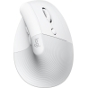 Logitech Lift Bluetooth Vertical Ergonomic Mouse - OFF-WHITE/PALE GREY