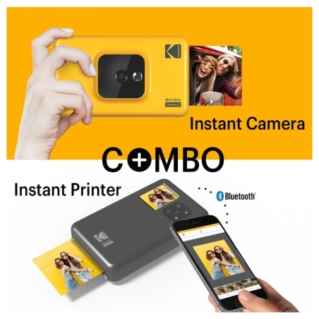 Kodak Mini Shot 2  Camera and Printer Combo Yellow
