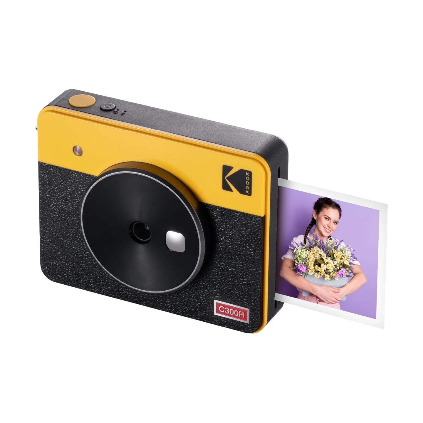 Kodak Mini Shot 3 Square Retro Instant Camera and Printer Yellow