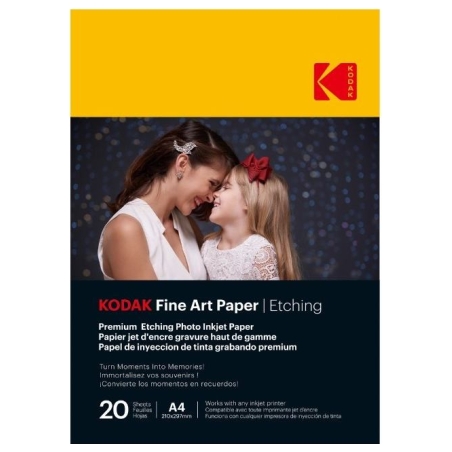 Kodak Fine Art Paper Etching  A4 210 x 297 mm x 20 Sheets