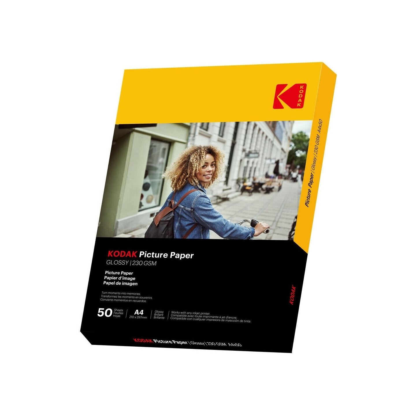 Kodak Picture Paper 230g 11.8 mil Glossy 4/6x100 (9891267)