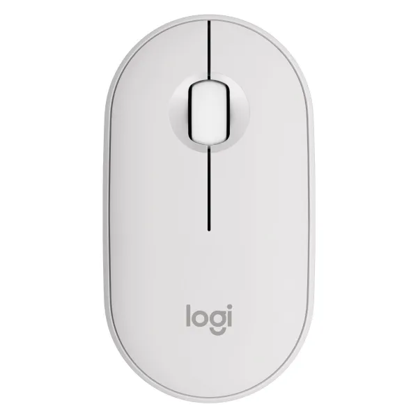 Logitech M350S Pebble 2 Bluetooth Mouse - TONAL WHITE