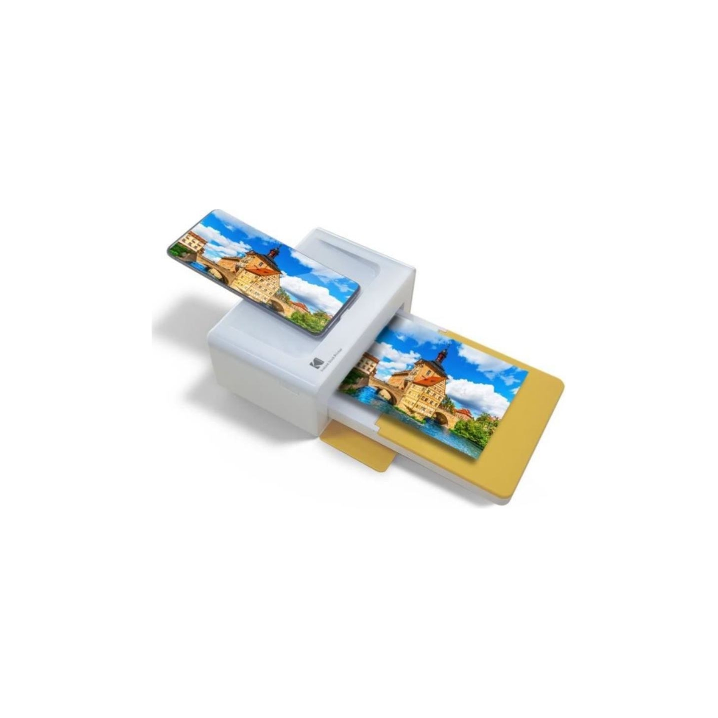 Kodak PD460 Printer Dock Bluetoot Yellow and 10 paper