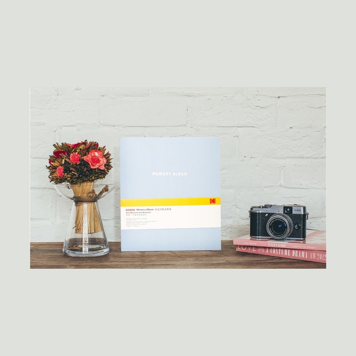 Kodak Memorry Album/20 pages 235*270 Blue cloth
