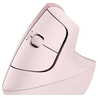 Logitech Lift Bluetooth Vertical Ergonomic Mouse - ROSE/DARK ROSE