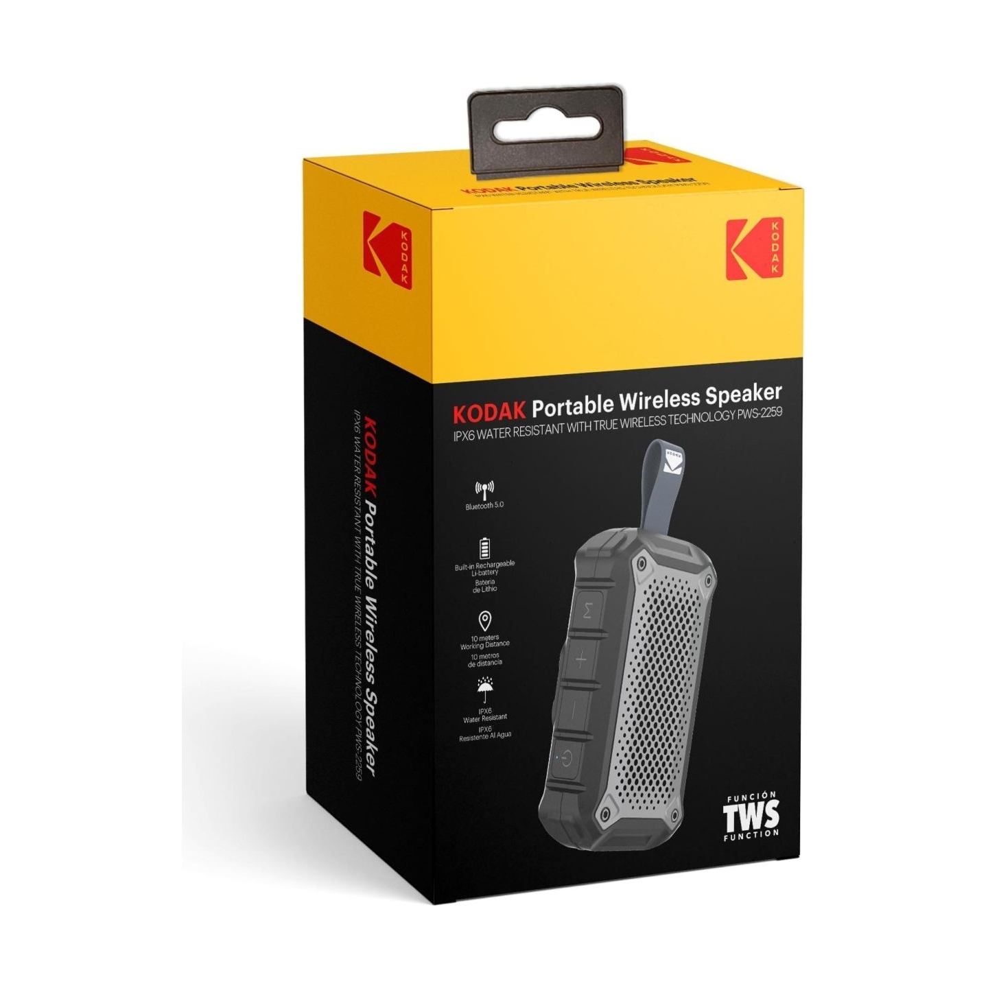 Kodak PWS-2259 Portable Wireless Speaker