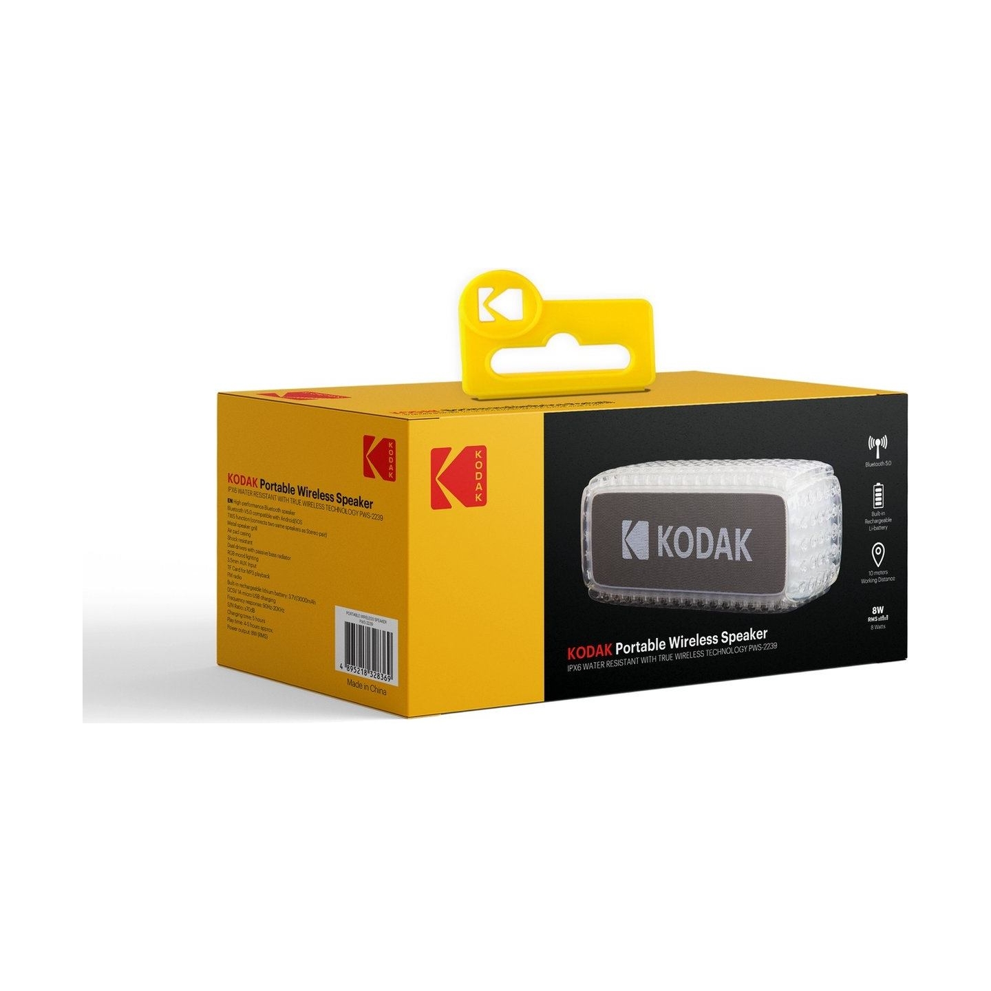 Kodak PWS-2239 Portable Wireless Speaker