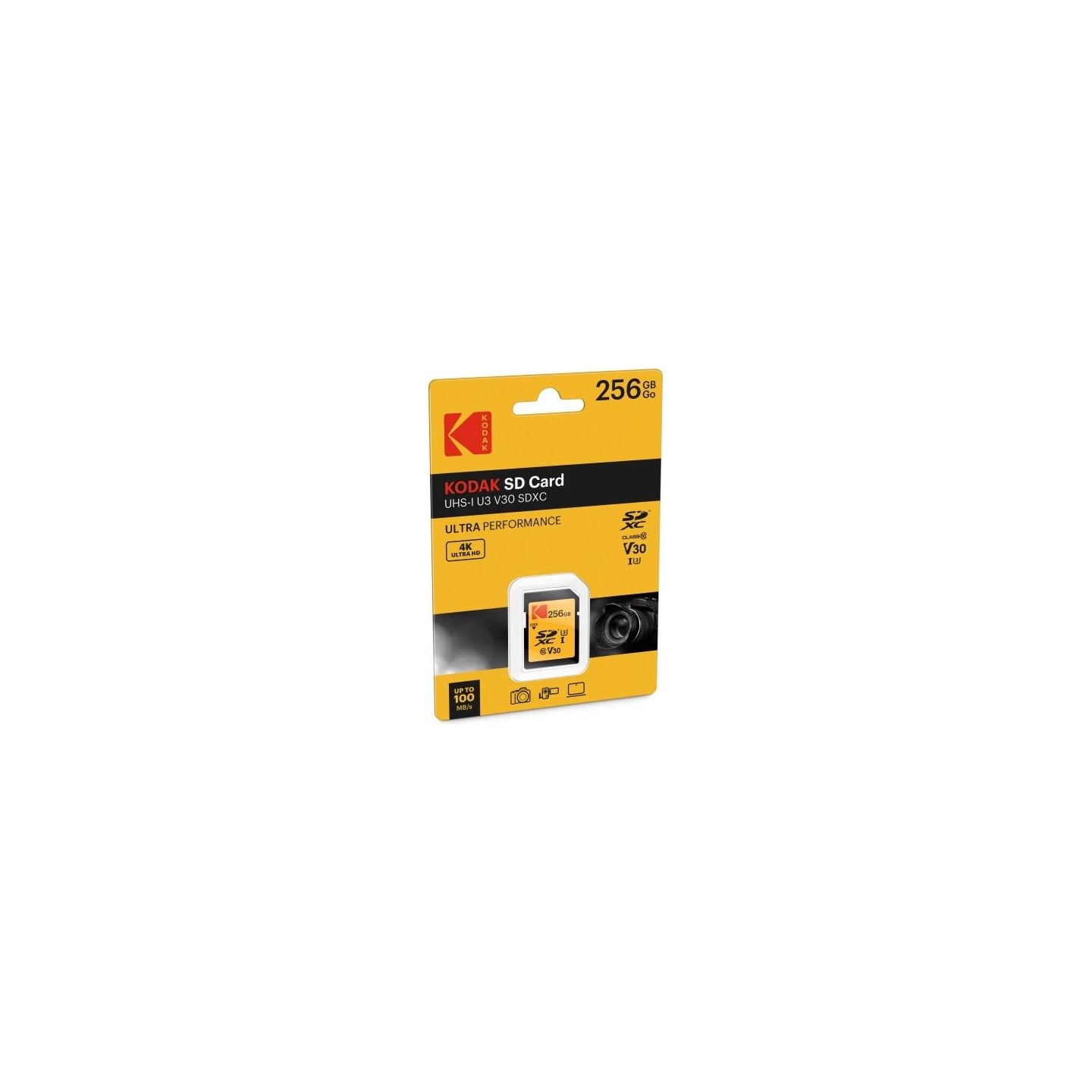 Kodak SDXC 256GB UHS-I U3 V30 Ultra Performance