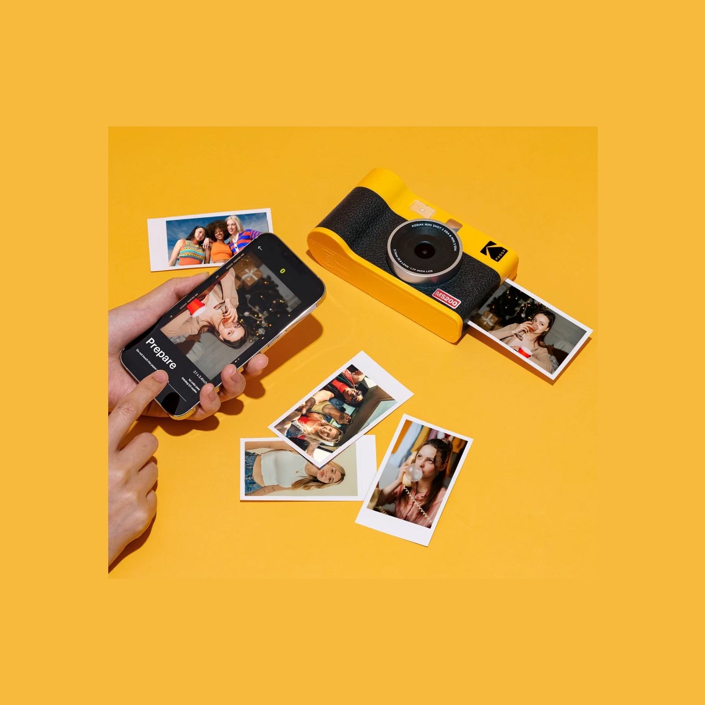 Kodak Mini Shot 2 Era Instant Camera and Printer Black
