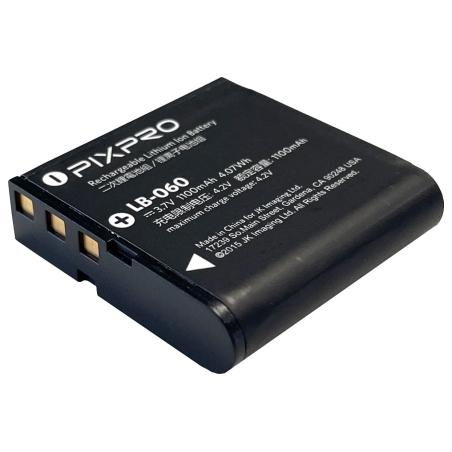 Kodak Pixpro LB-060 Lithium Ion Battery 3.7V 1100mAh 4.07Wh