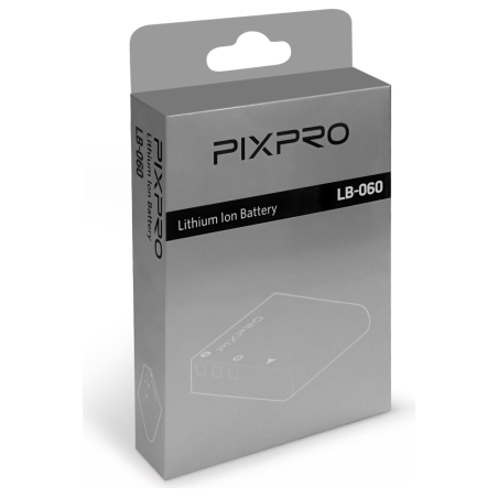 Kodak Pixpro LB-060 Lithium Ion Battery 3.7V 1100mAh 4.07Wh