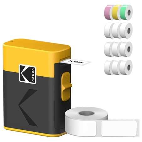 Kodak M50 Label Era Instant Label Printer Cartridge Bundle ( + 13 Rolls) Yellow