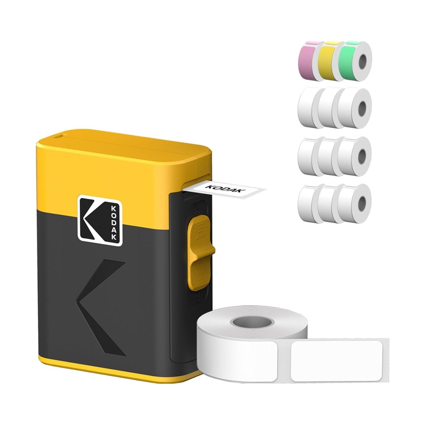 Kodak M50 Label Era Instant Label Printer Cartridge Bundle ( + 13 Rolls) Yellow