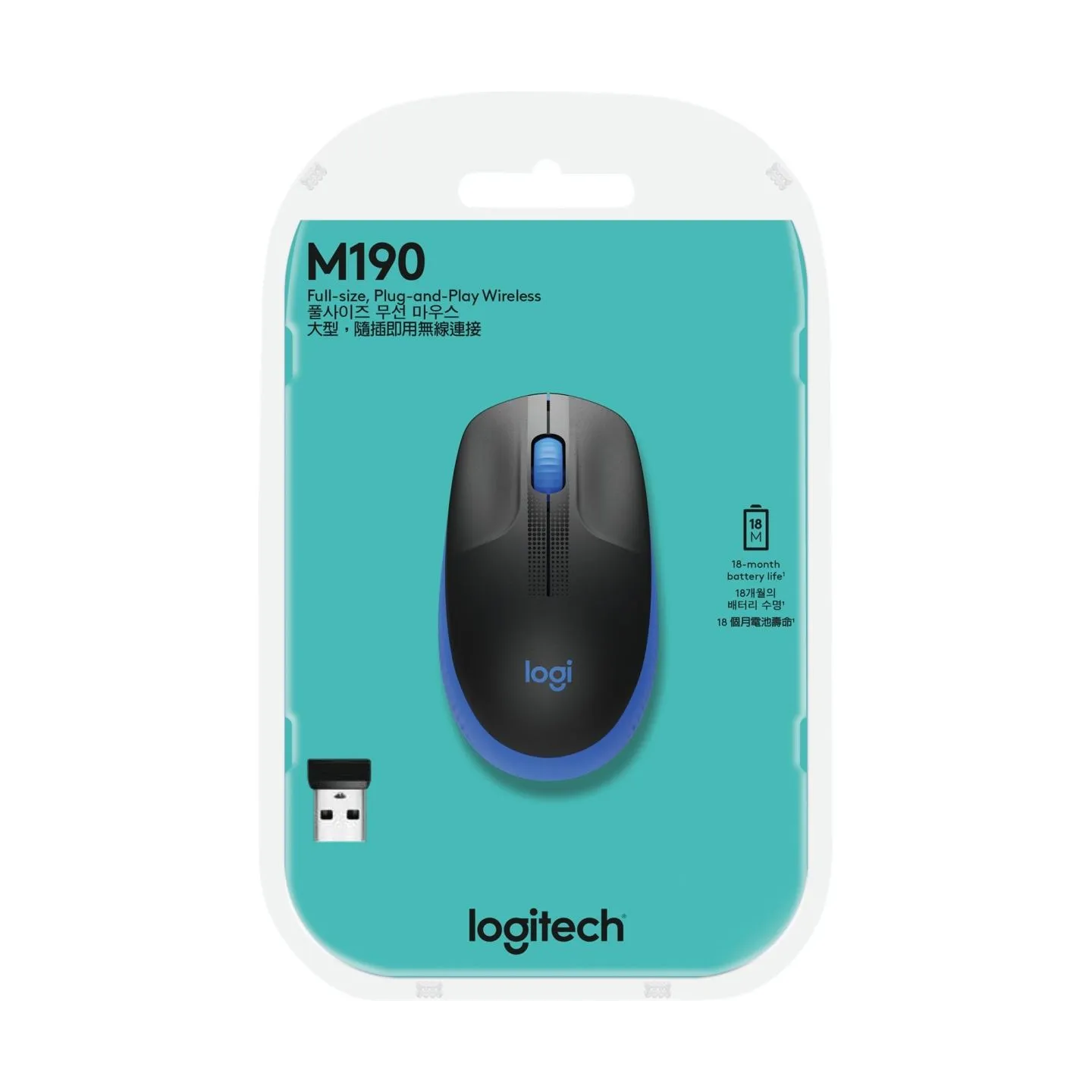 Logitech M190 Blue / 910-005907