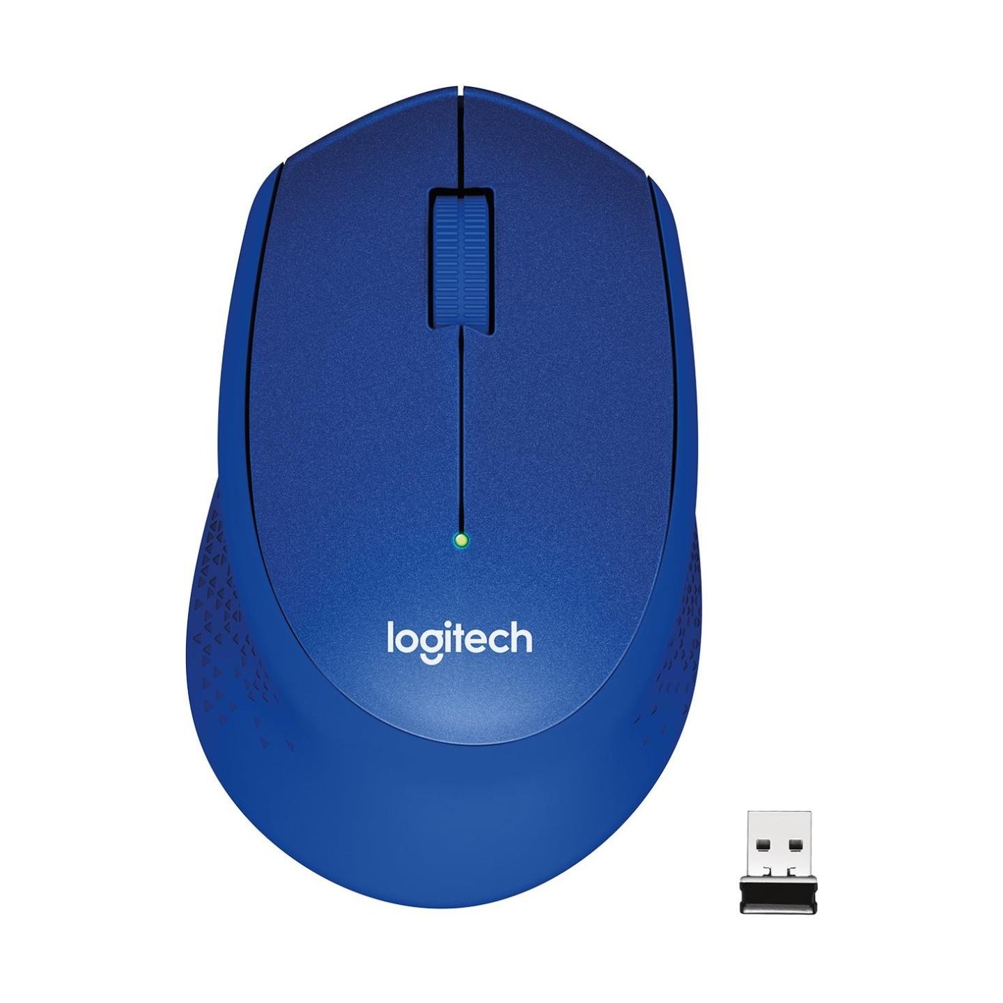 Logitech M330 Wireless Mouse - SILENT PLUS - BLUE