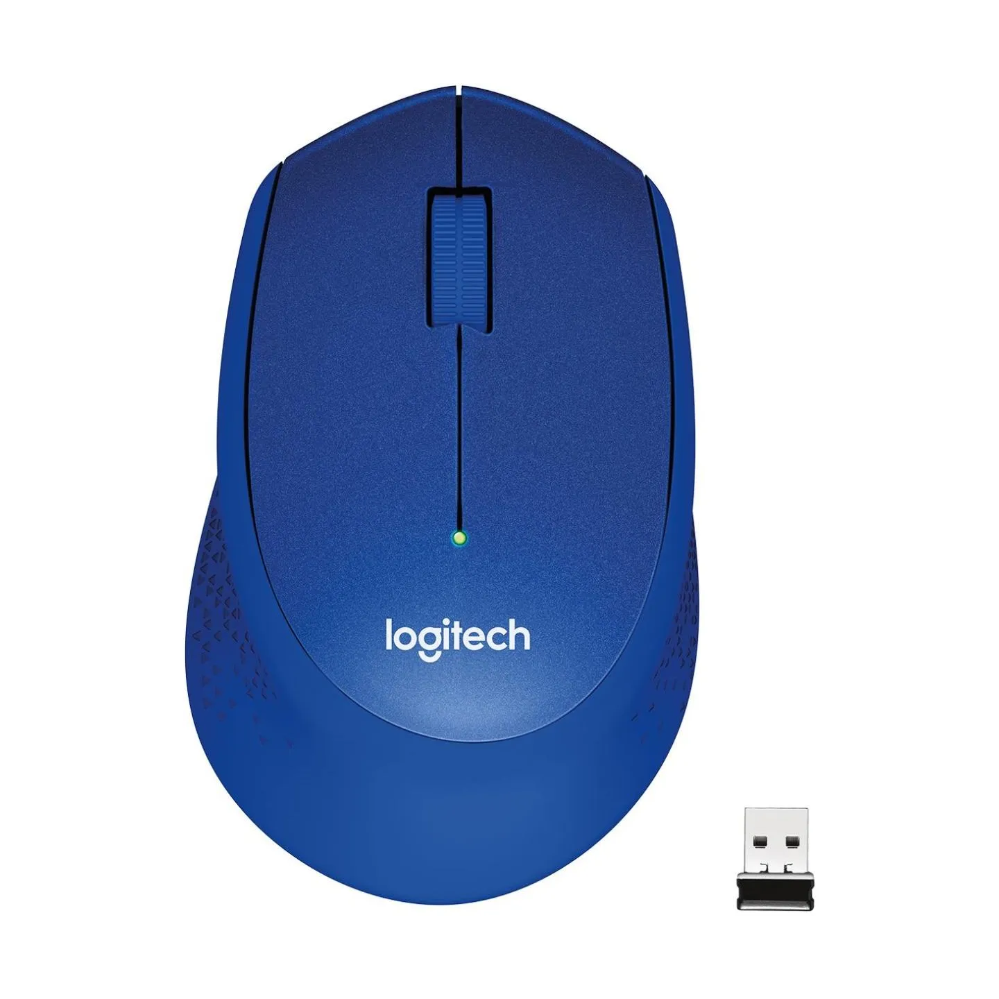 Logitech M330 Wireless Mouse - SILENT PLUS - BLUE