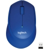 Logitech M330 Wireless Mouse - SILENT PLUS - BLUE