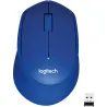 Logitech M330 Wireless Mouse - SILENT PLUS - BLUE