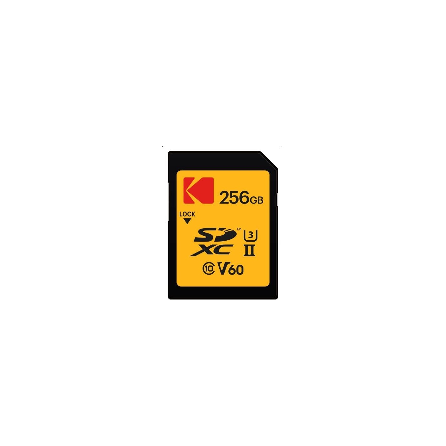 Kodak SDXC 256GB UHS-II U3 V60 Ultra Pro
