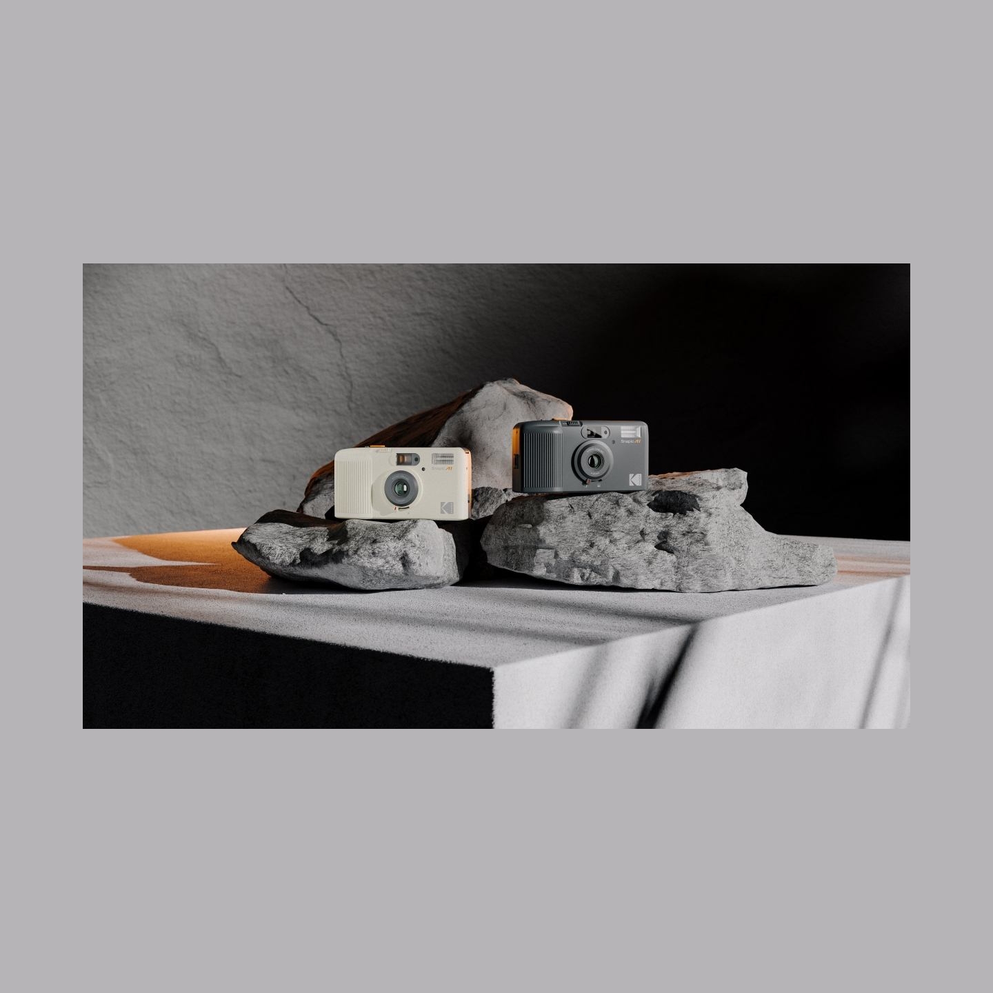 Kodak Snapic A1 35mm Film Camera Grey