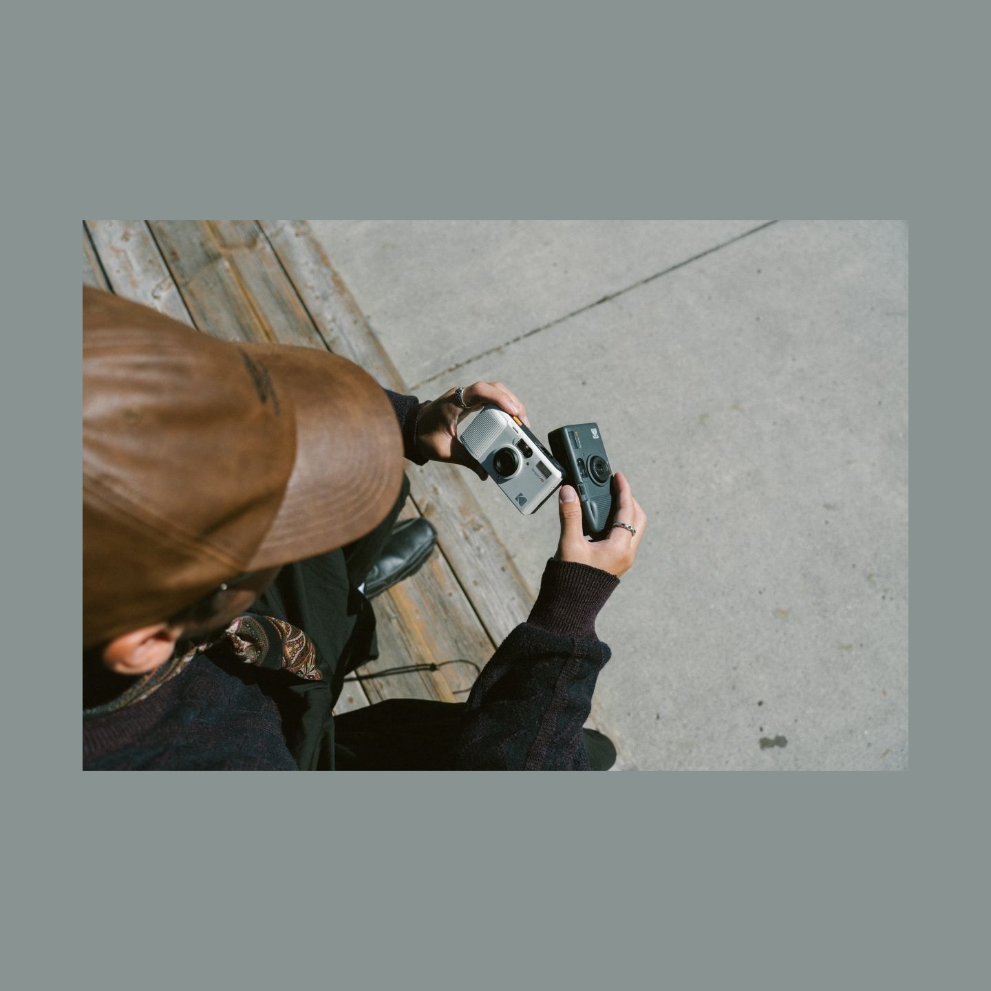 Kodak Snapic A1 35mm Film Camera Grey