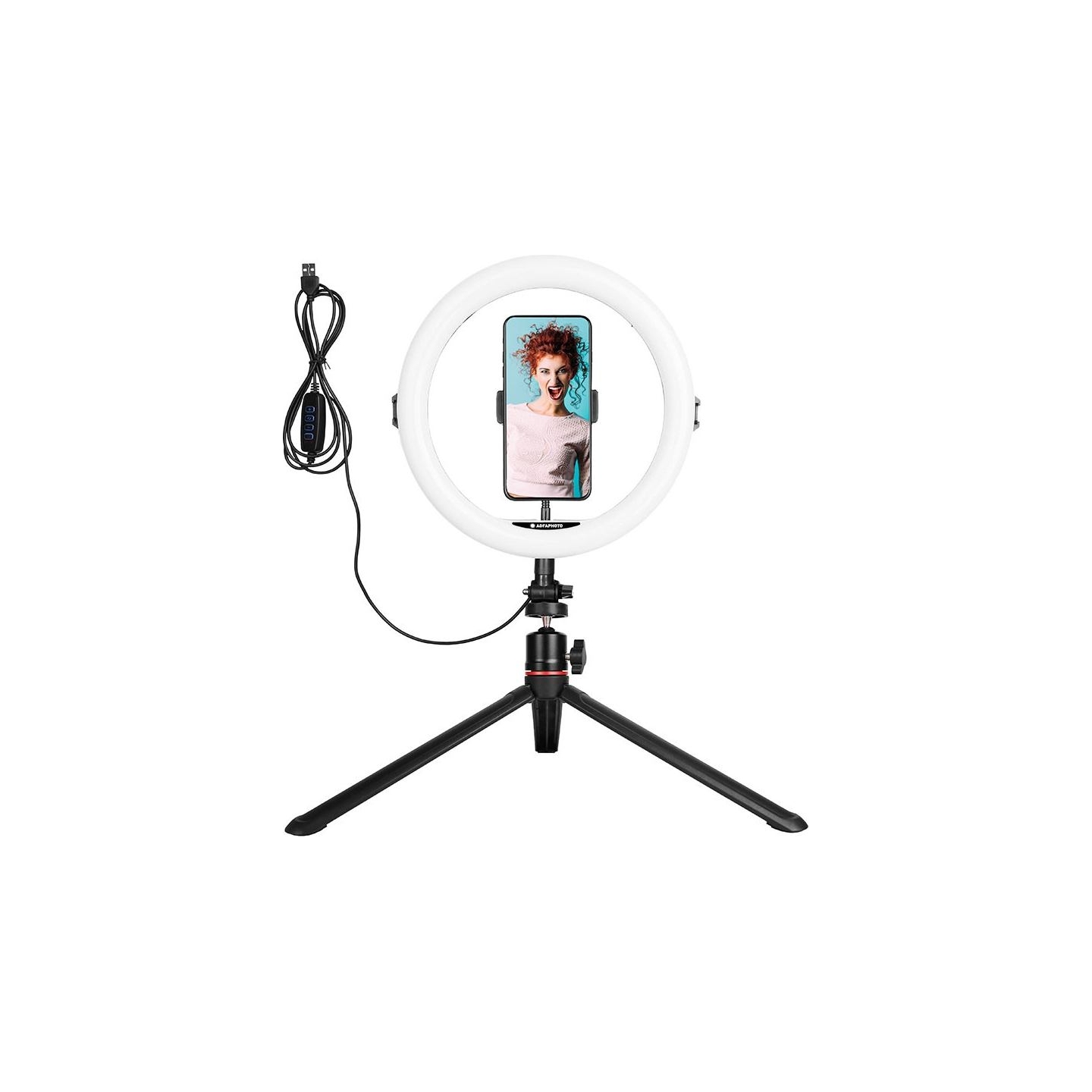 Agfaphoto ARL11 Ring Light + Tripod