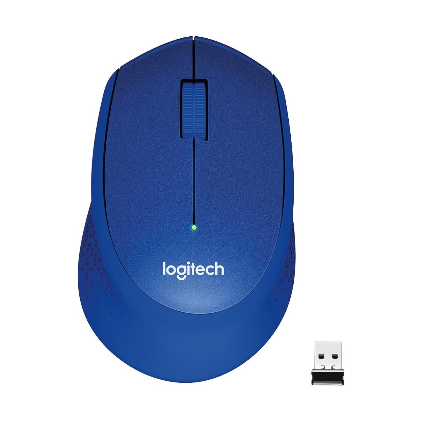 Logitech M330 Wireless Mouse - SILENT PLUS - BLUE
