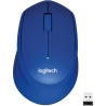 Logitech M330 Wireless Mouse - SILENT PLUS - BLUE