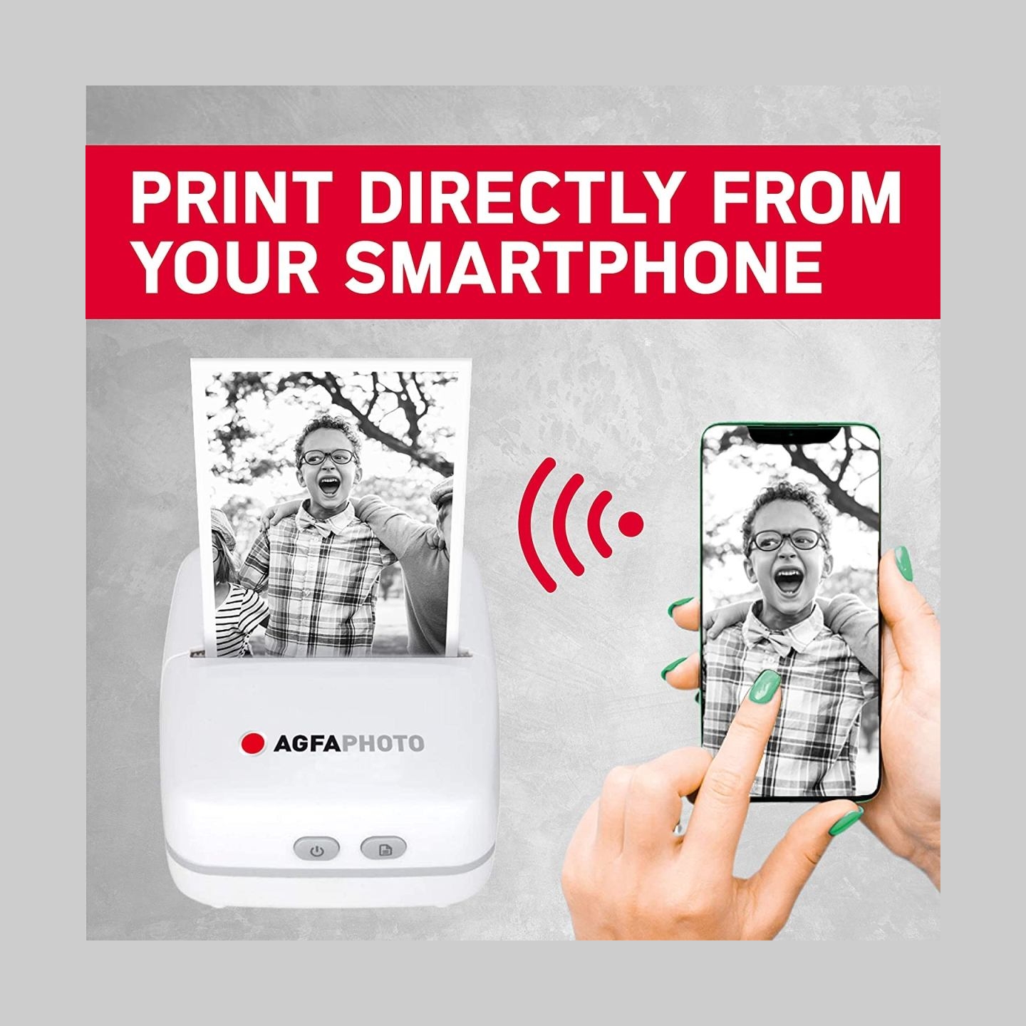 Agfaphoto Realpix Pocket Printer white APOCPWH